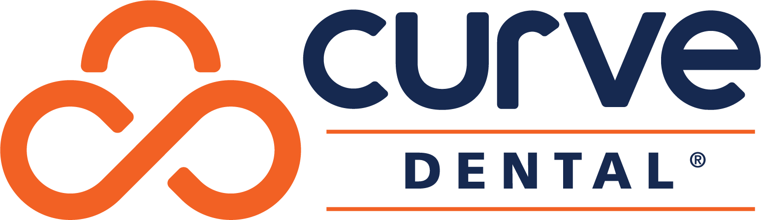 curve dental software logo. 