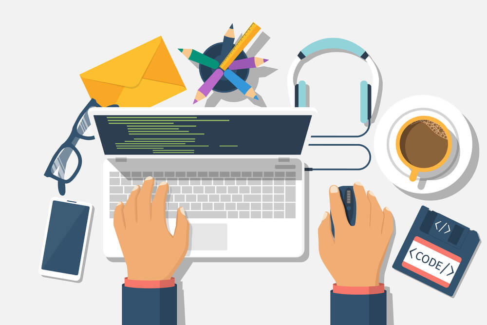 Dental software developer concept.