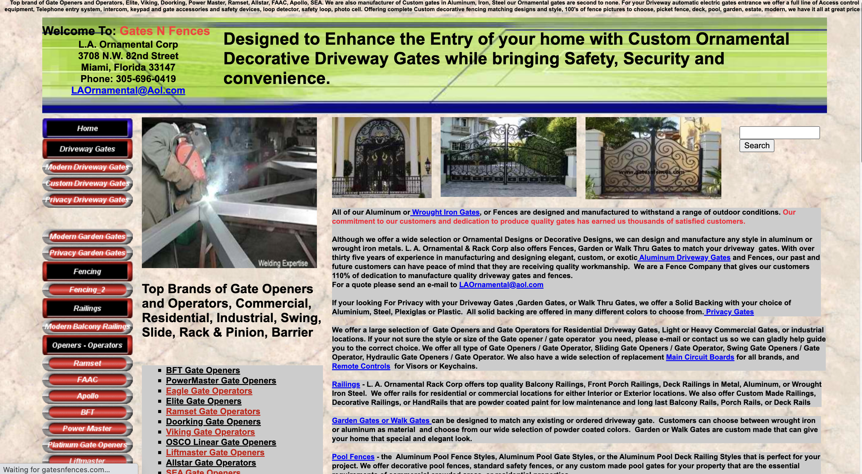 crowded website sample