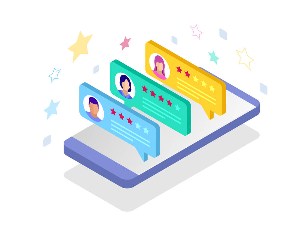 Customer review and feedback featured on web design West Palm Beach.