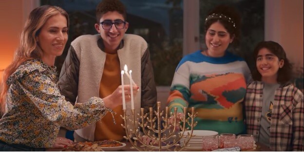 Target's holiday digital marketing video in Miami. 