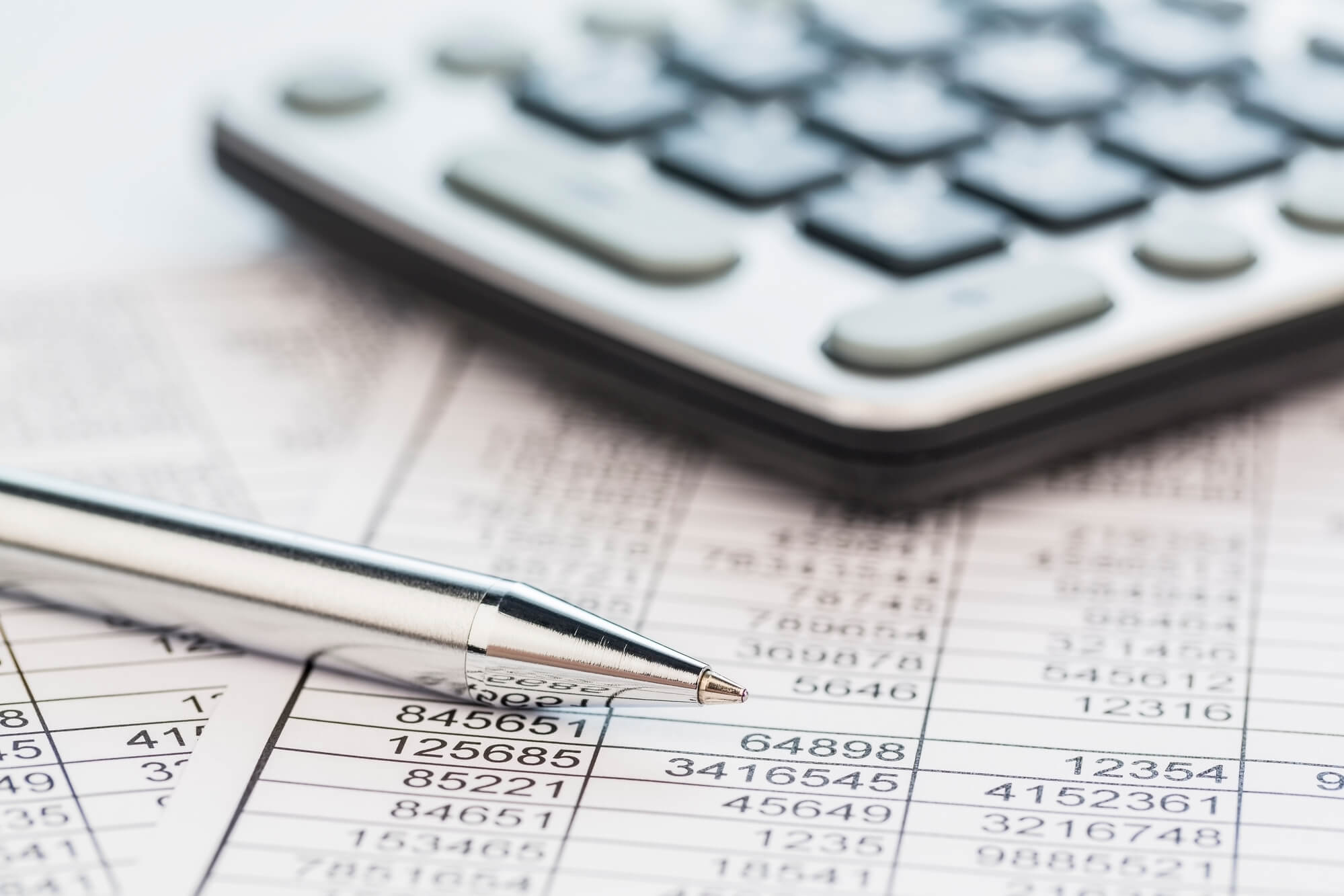 balance sheet and calculator