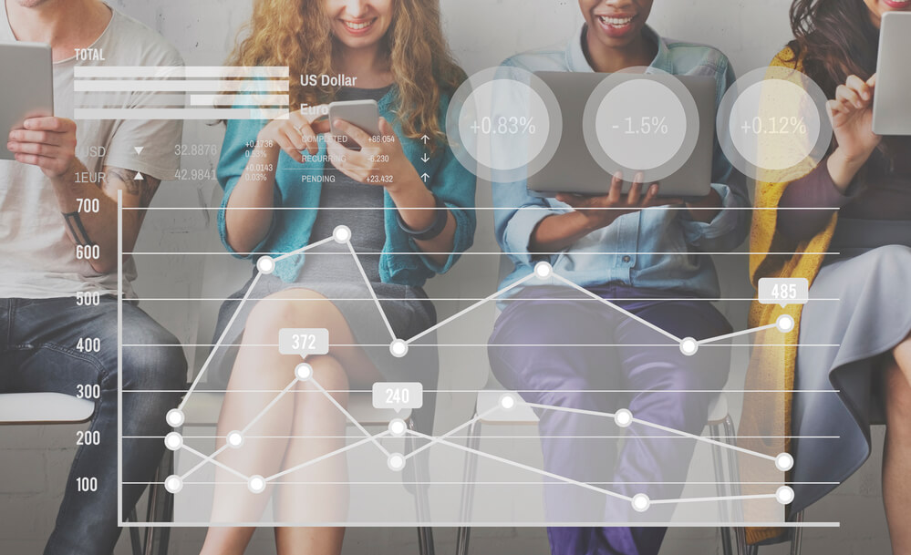 Marketers from digital marketing Miami measuring results for social media promotional campaigns.