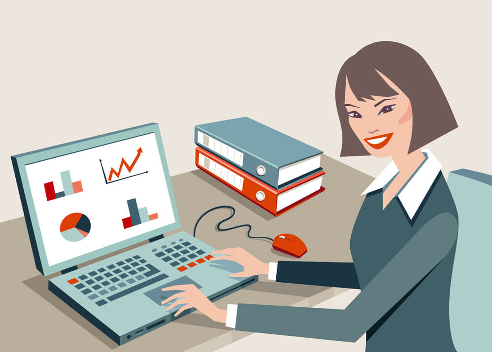 Marketer from a digital marketing Miami teaching client about personal branding.