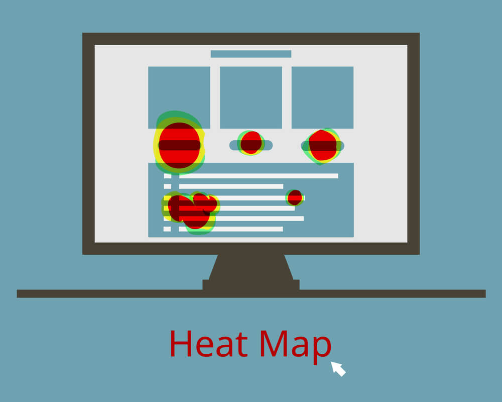 West Palm Beach Web Design uses heat map to improve conversion.