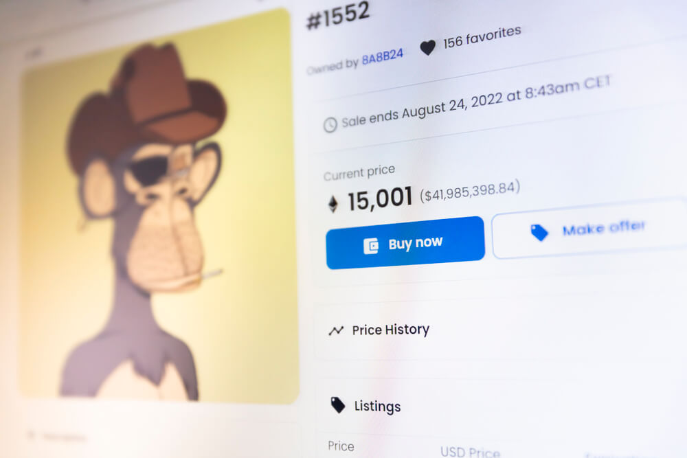 picture of NFT art collection.