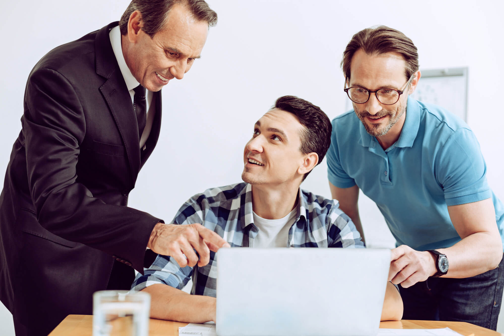 Entrepreneurs working together for a passion project. 