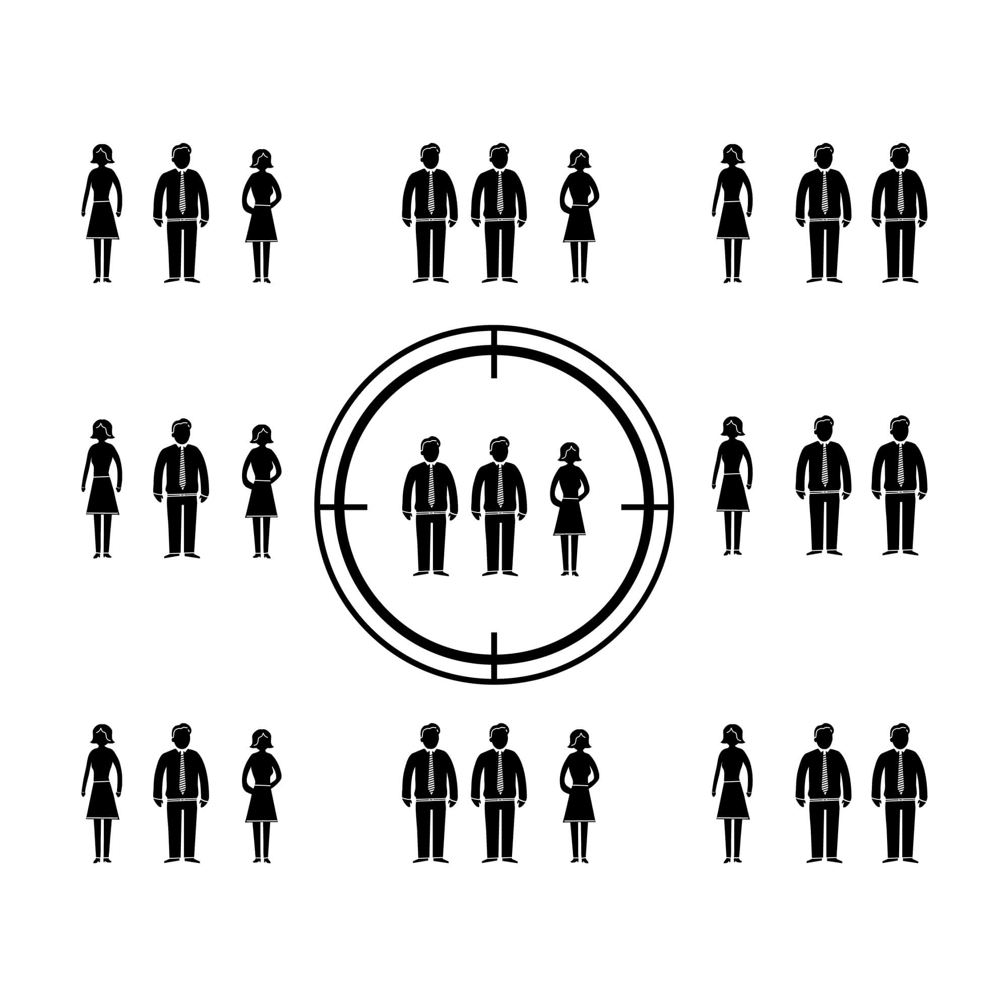 target audience concept