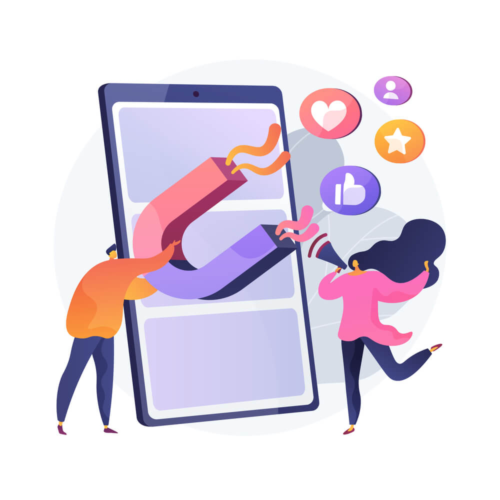 illustration of interactive content getting much love from target audience