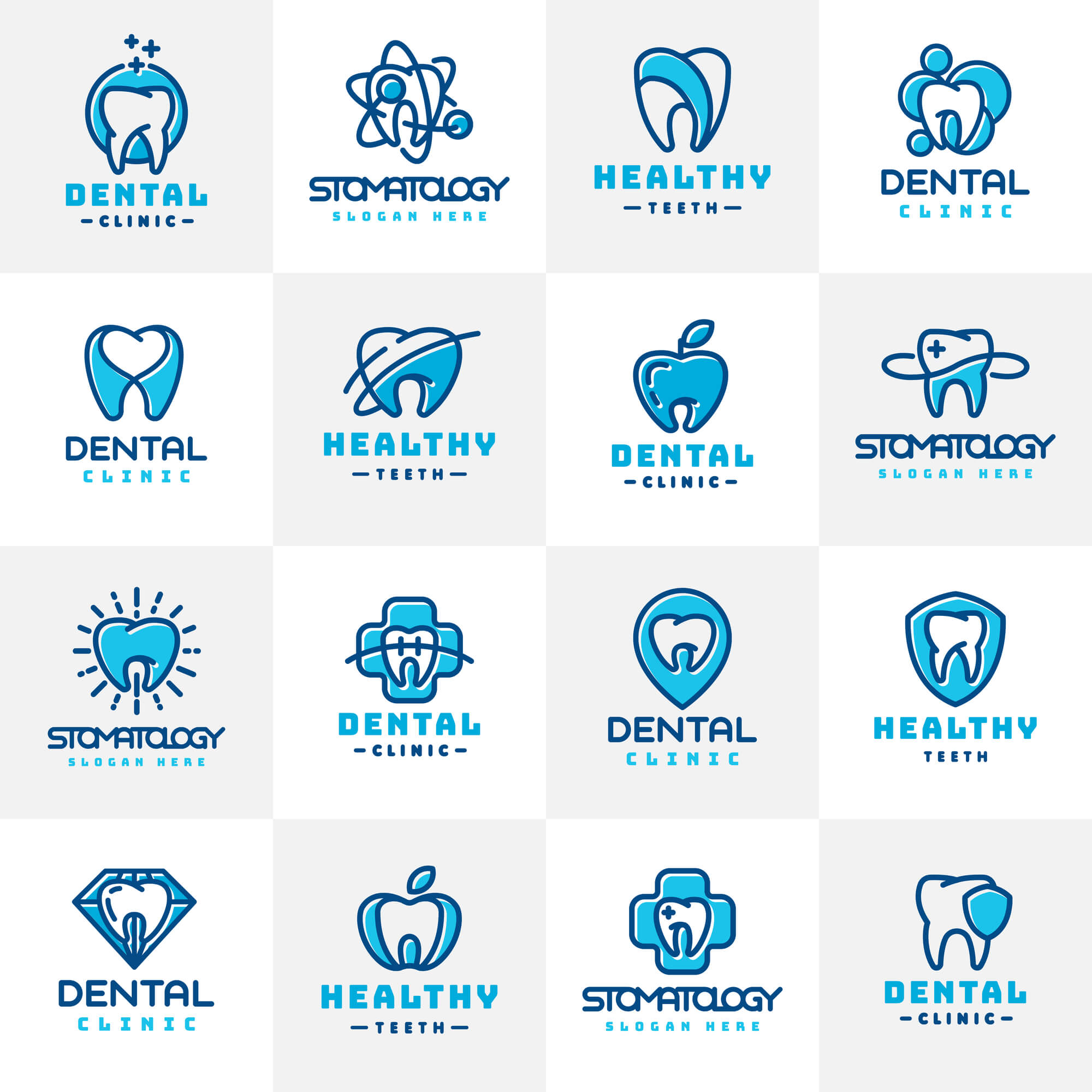 sample dental logos