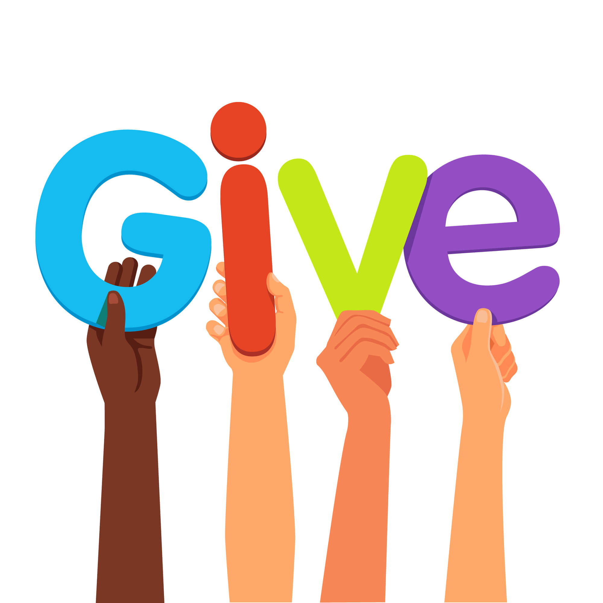 different-hands-holding-give-word