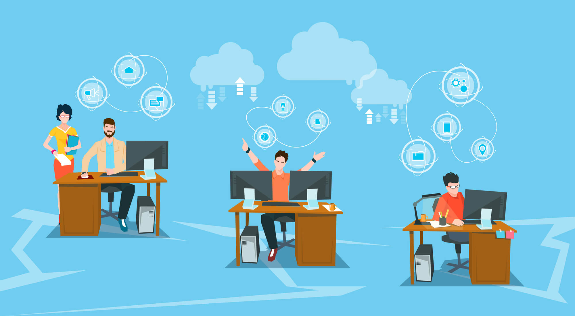 employees-working-on-computers