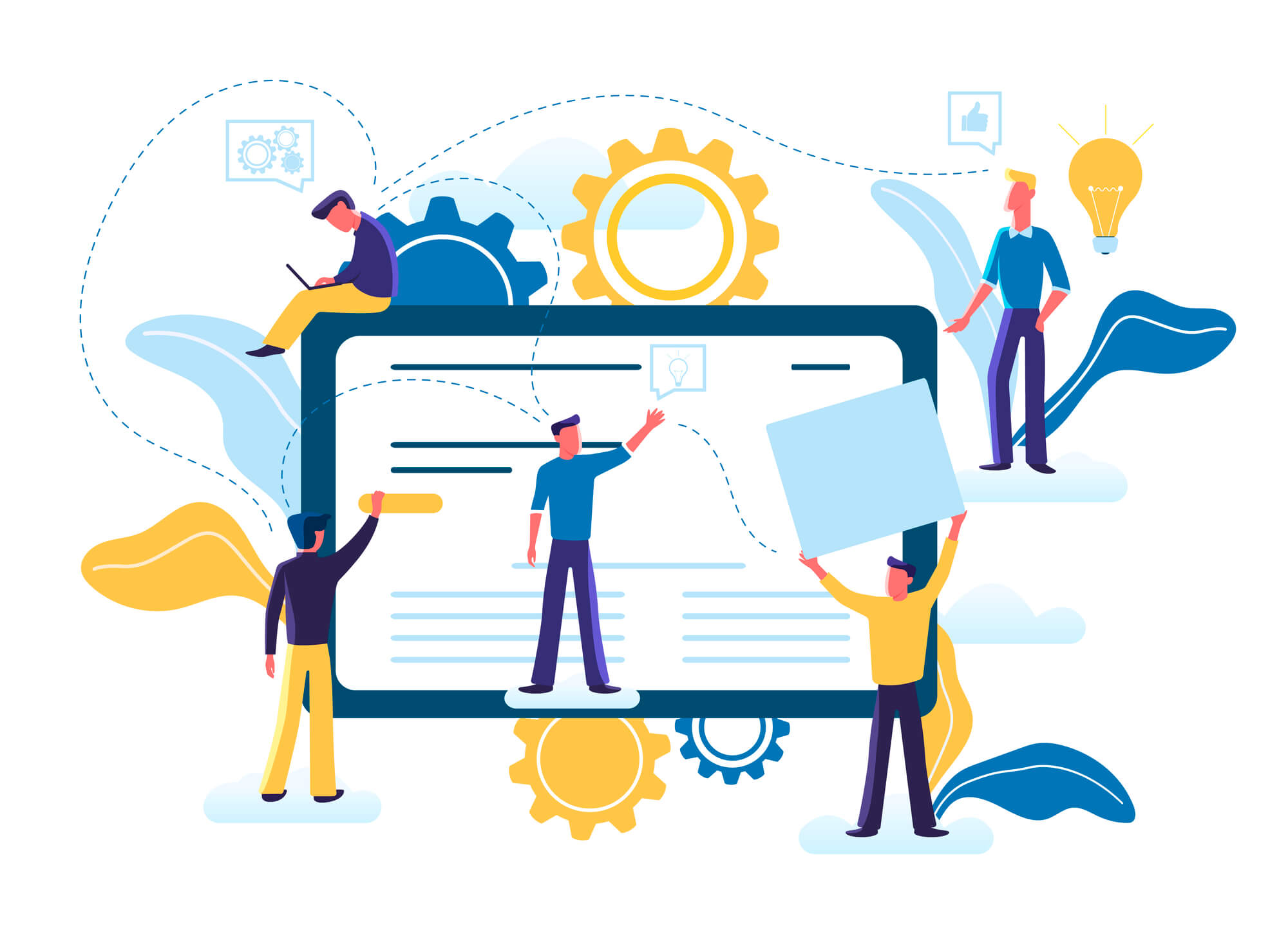 people literally building a website miami digital marketing company