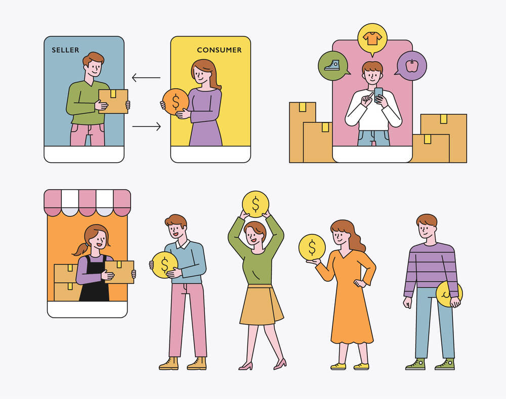 Local customers visit franchised business after seeing localized social media content online.