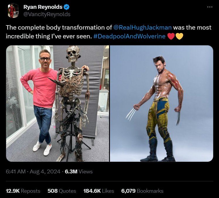 ryan reynolds trolling hugh jackman on twitter
