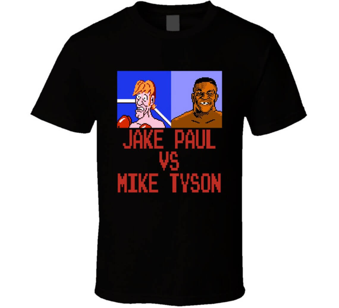 jake paul vs mike tyson tshirt
