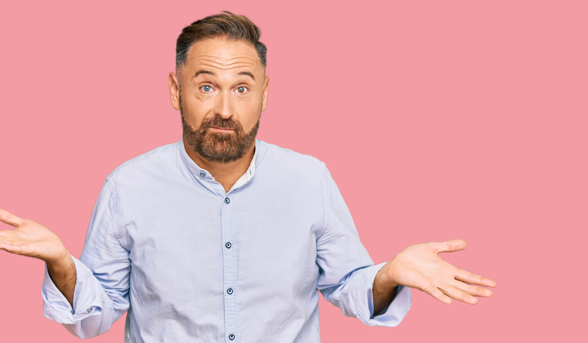 professional man wondering