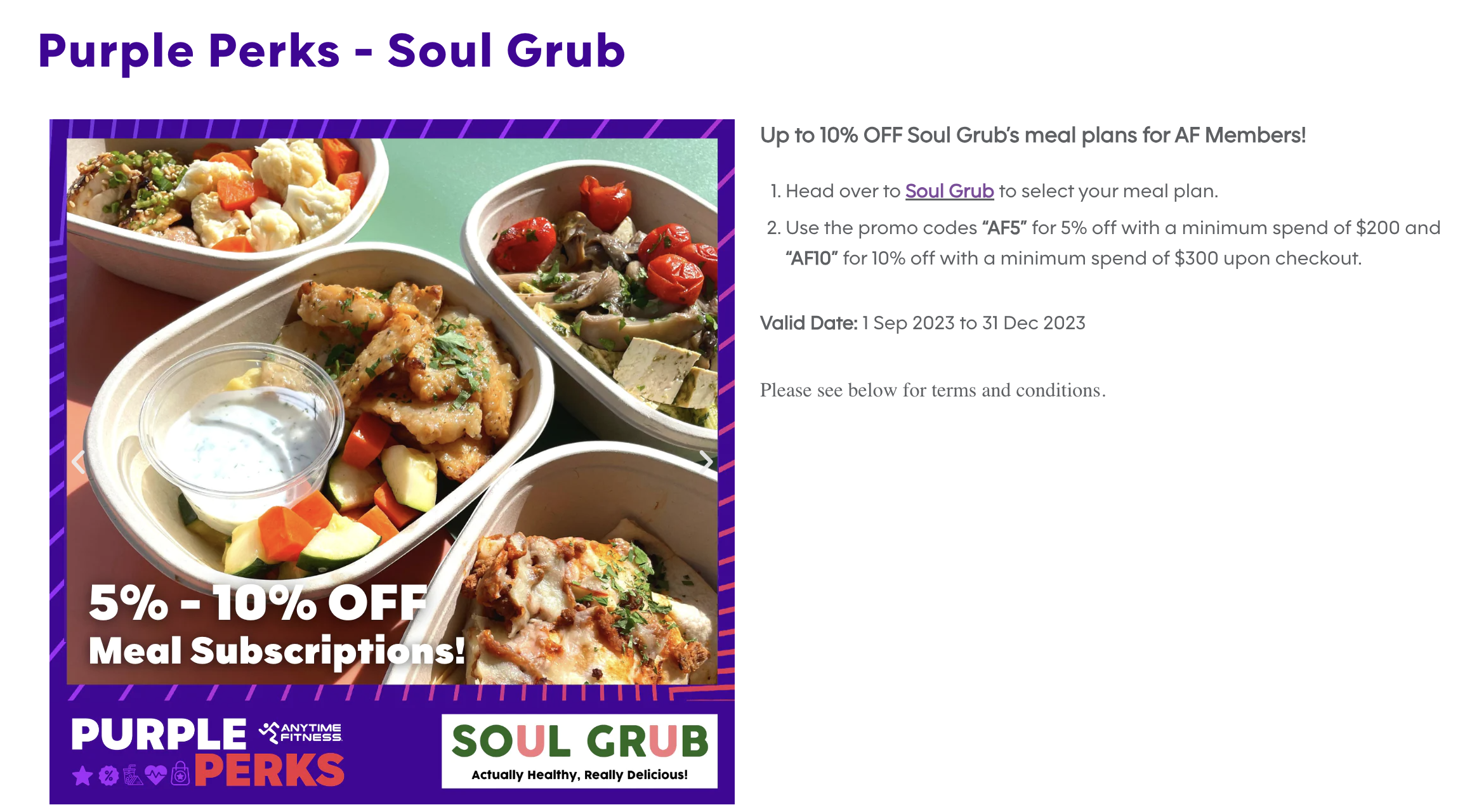 Gym X Food collaboration