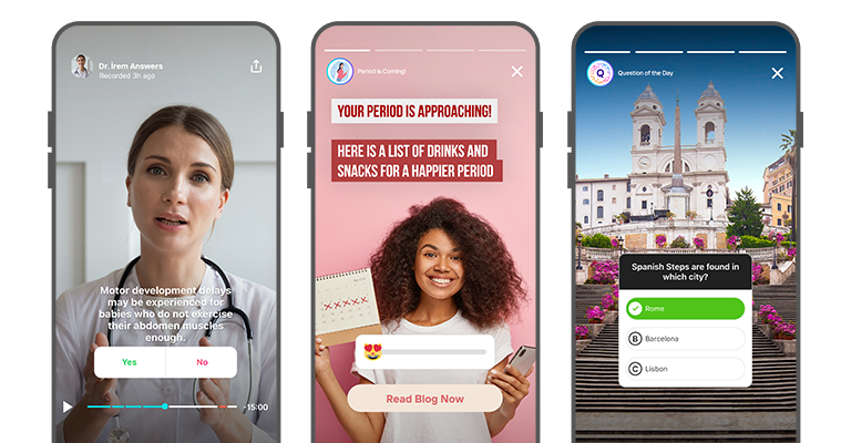 sample interactive content