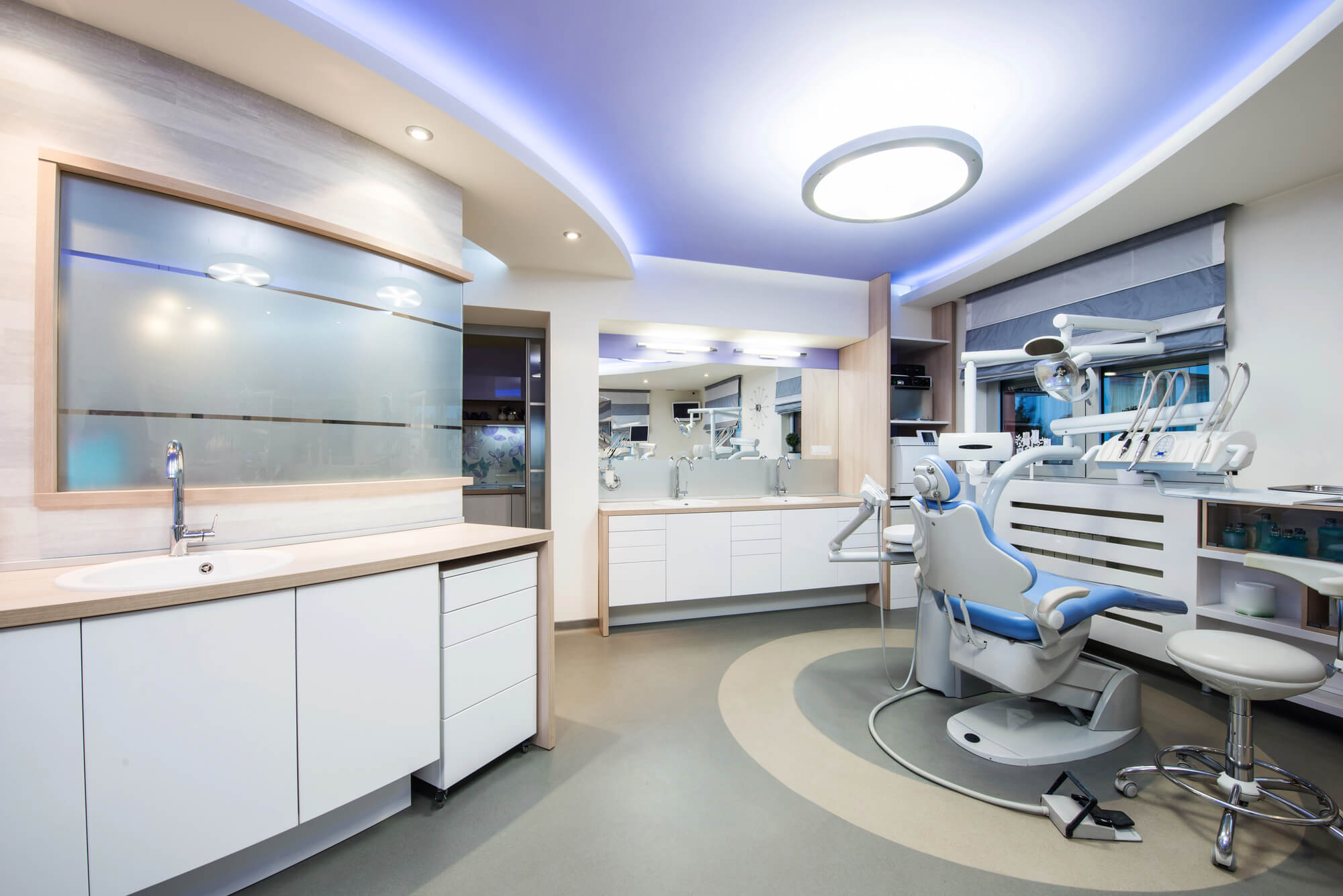 interior of a dental clinic