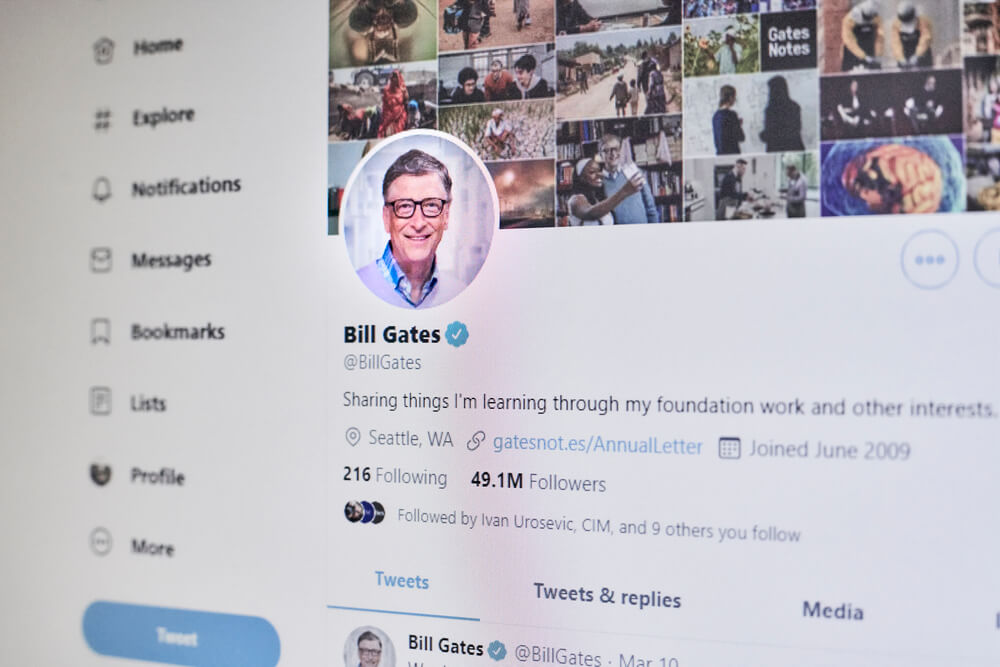 bill gates twitter social media marketing