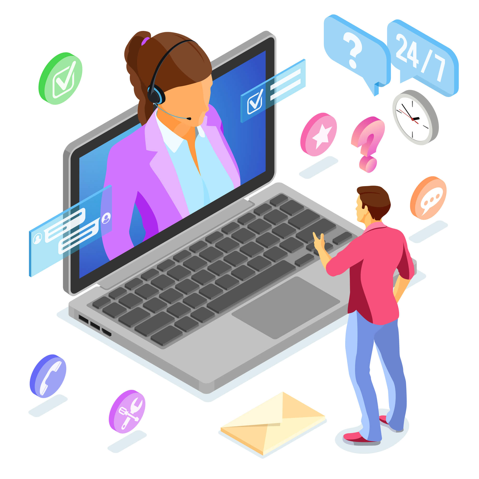 internet marketing customer support