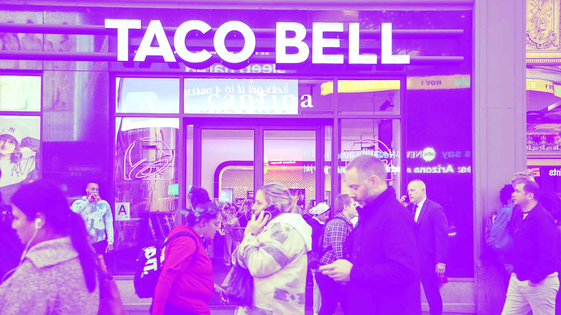 Taco bell store front