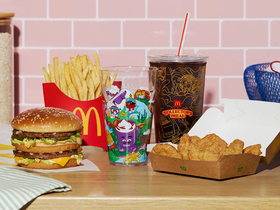 mcdonalds collectors meal for adults