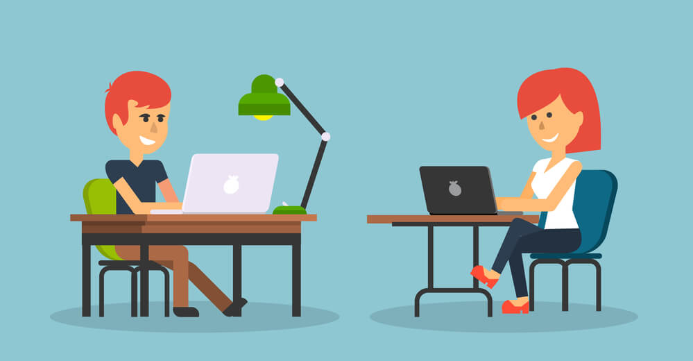 two content marketers from miami seo agency working