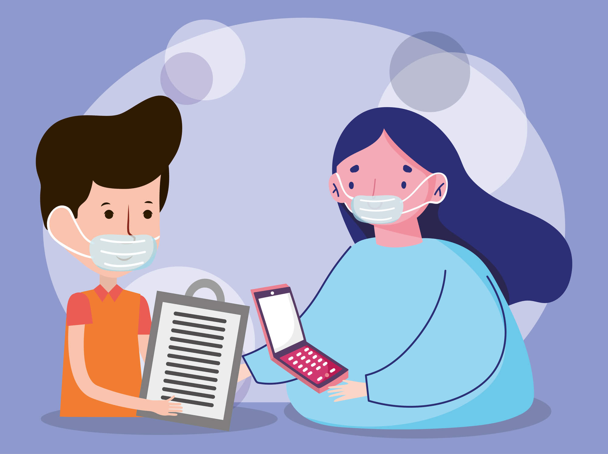 miami digital marketing agency expert and client talking