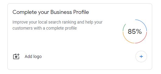 incomplete google business profile