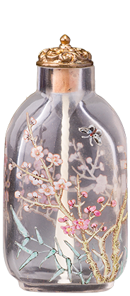 Read more about this and other Enamel snuff bottles.