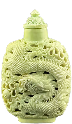 Read more about this and other Porcelain snuff bottles.