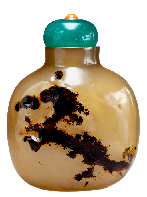 Read more about this and other Gem, Stone, Rock and Fossil snuff bottles.