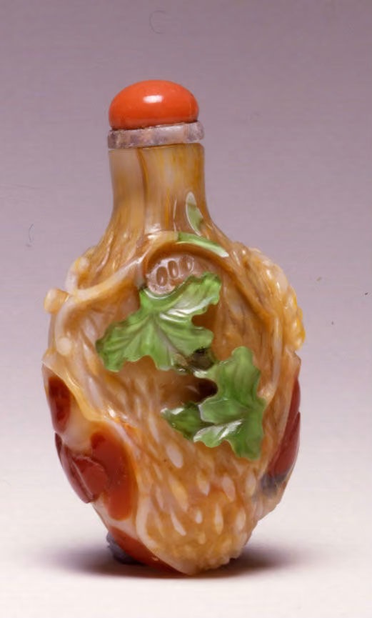 Unusual multi-color glass overlay