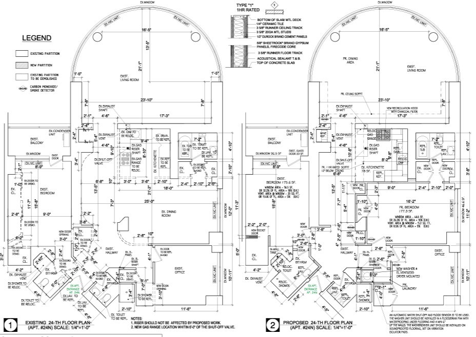 Blueprint of a house