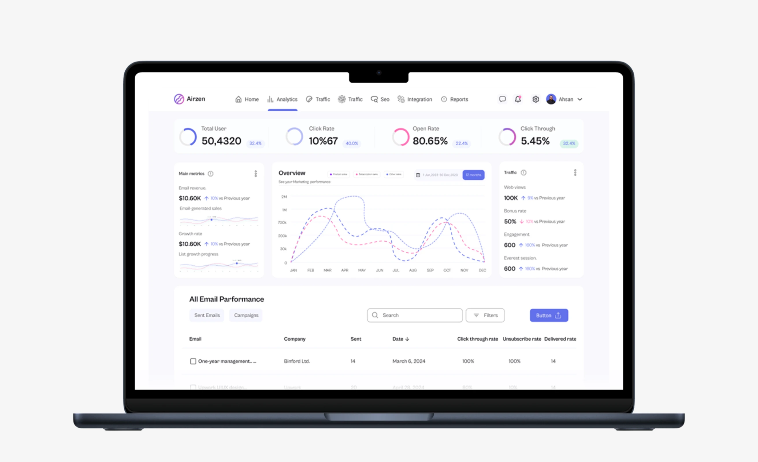 Inspira - AirDokan - Webflow Template Image