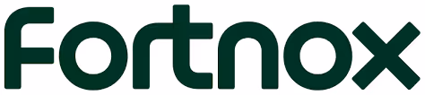 Fortnox company logo in bold lowercase letters.
