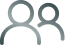 Icon of two abstract people figures representing a family or group.