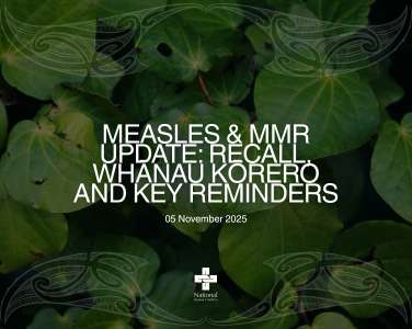 Measles & Routine Immunisations: MMR Recall and Key Reminders