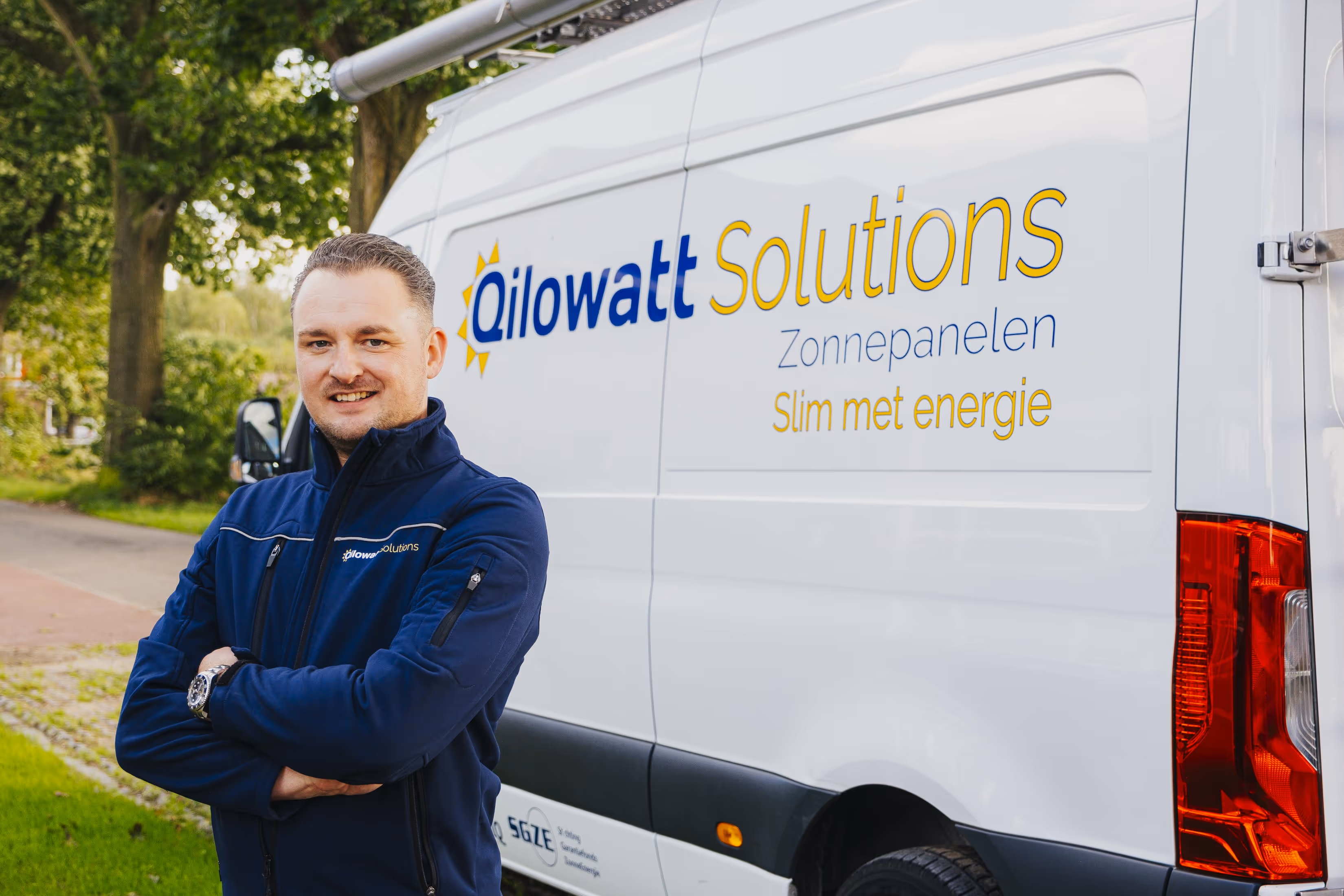 Zonnepanelen installatie op dak