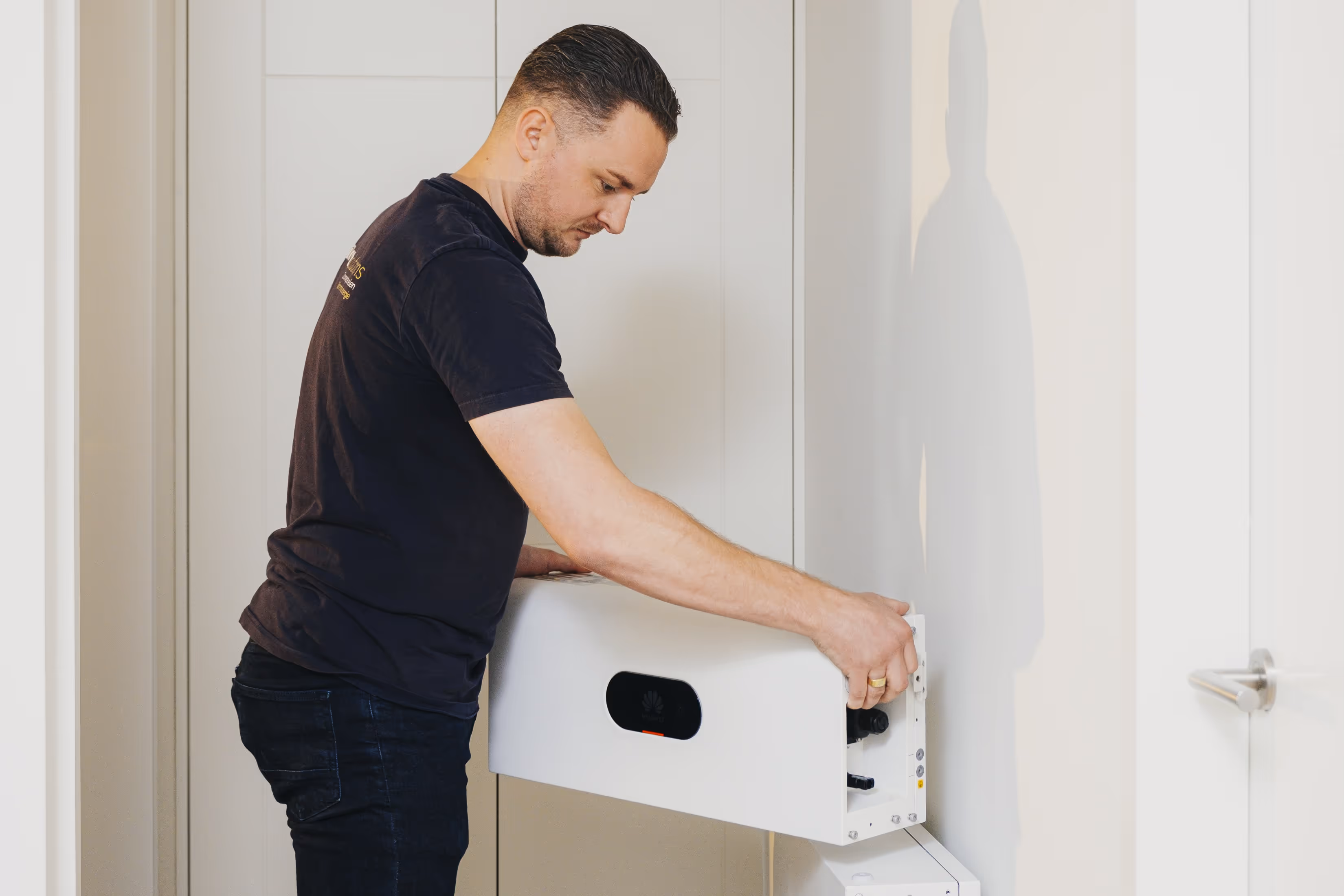 Zonnepanelen op woning dak