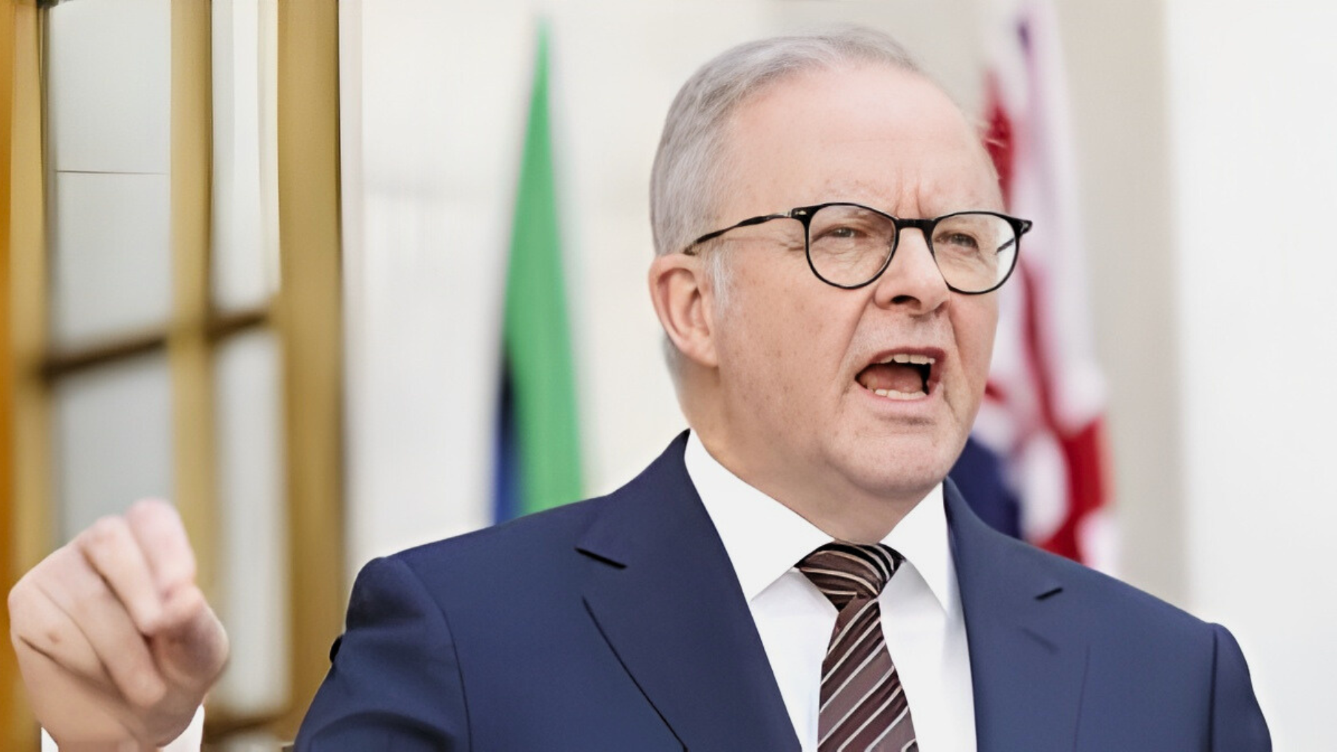 Australian Prime Minister Anthony Albanese announces that his government was taking the “ultimate step” to permanently eliminate “the scourge of hateful and divisive rhetoric in Australia”