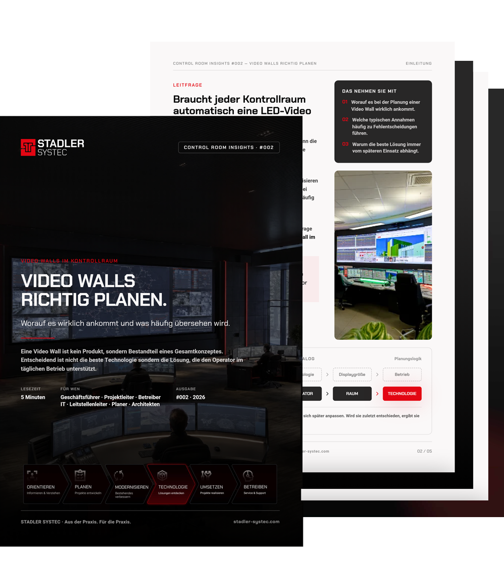 Videowalls richtig planen.
