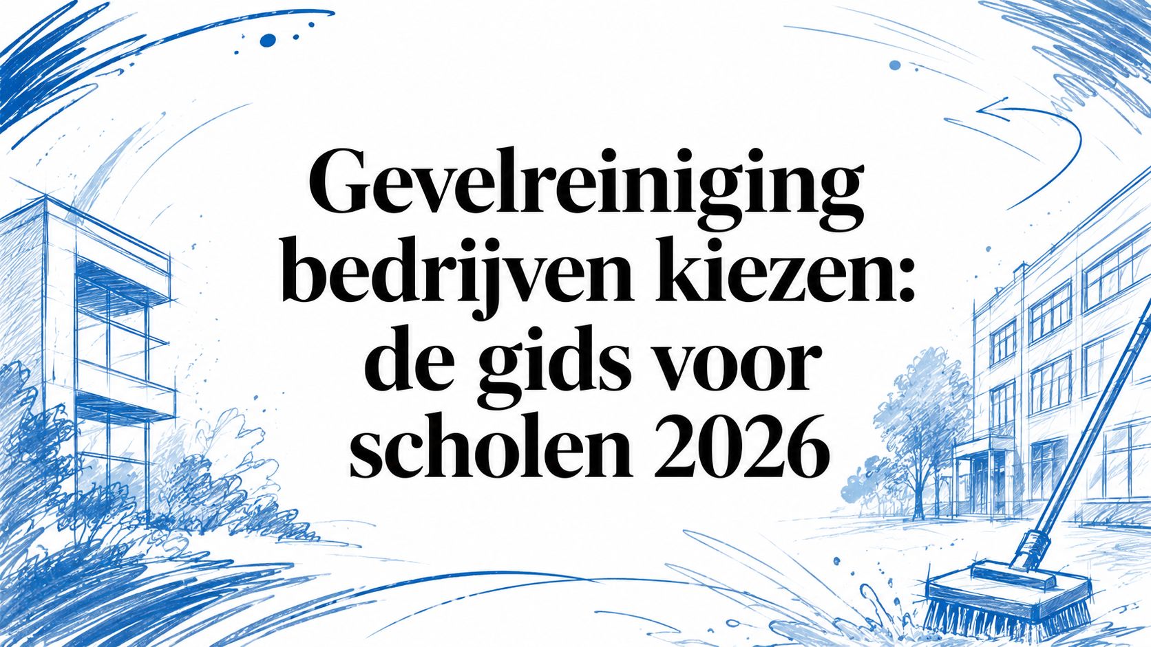Gevelreiniging bedrijven kiezen: de gids voor scholen 2026