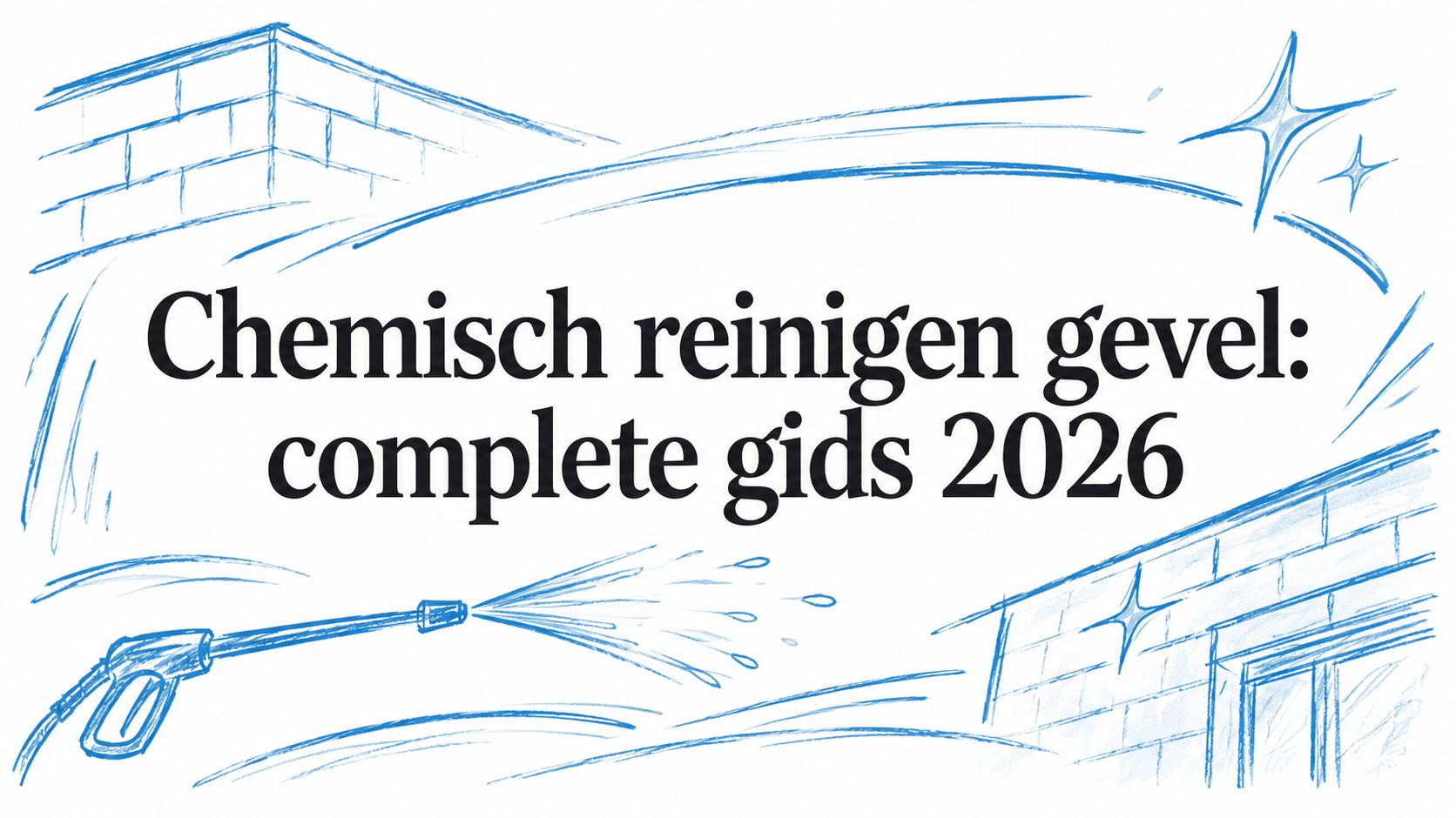Chemisch reinigen gevel: complete gids 2026
