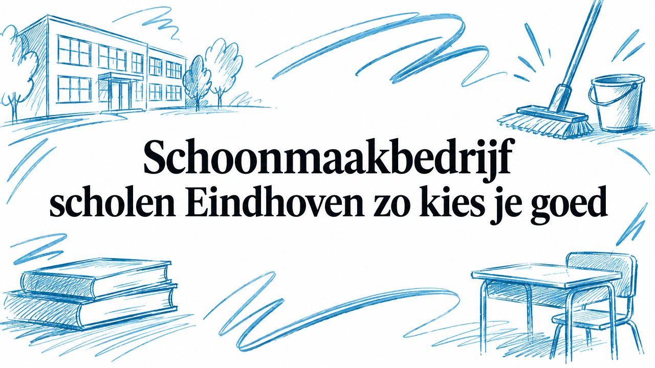 Schoonmaakbedrijf scholen Eindhoven zo kies je goed