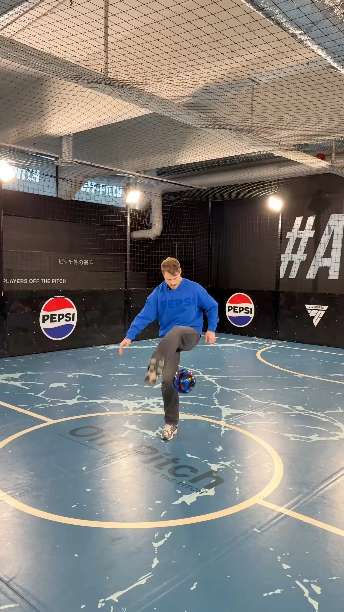 Off Pitch Arena – Freestyle, fotball og Pepsi MAX