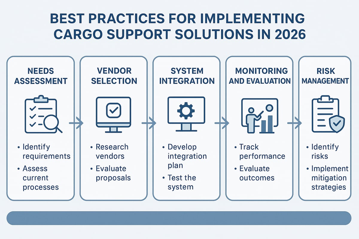 Best Practices for Implementing Cargo Support Solutions