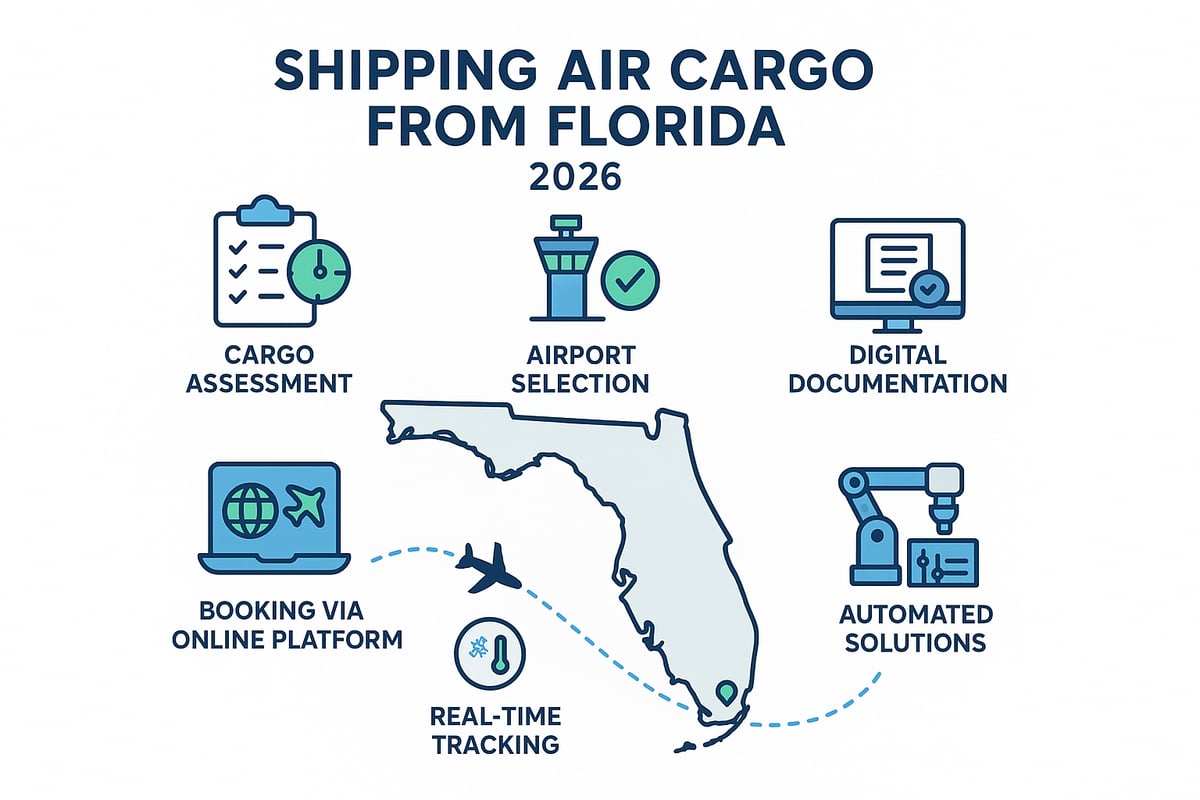 Step-by-Step Guide: How to Ship Air Cargo from Florida in 2026